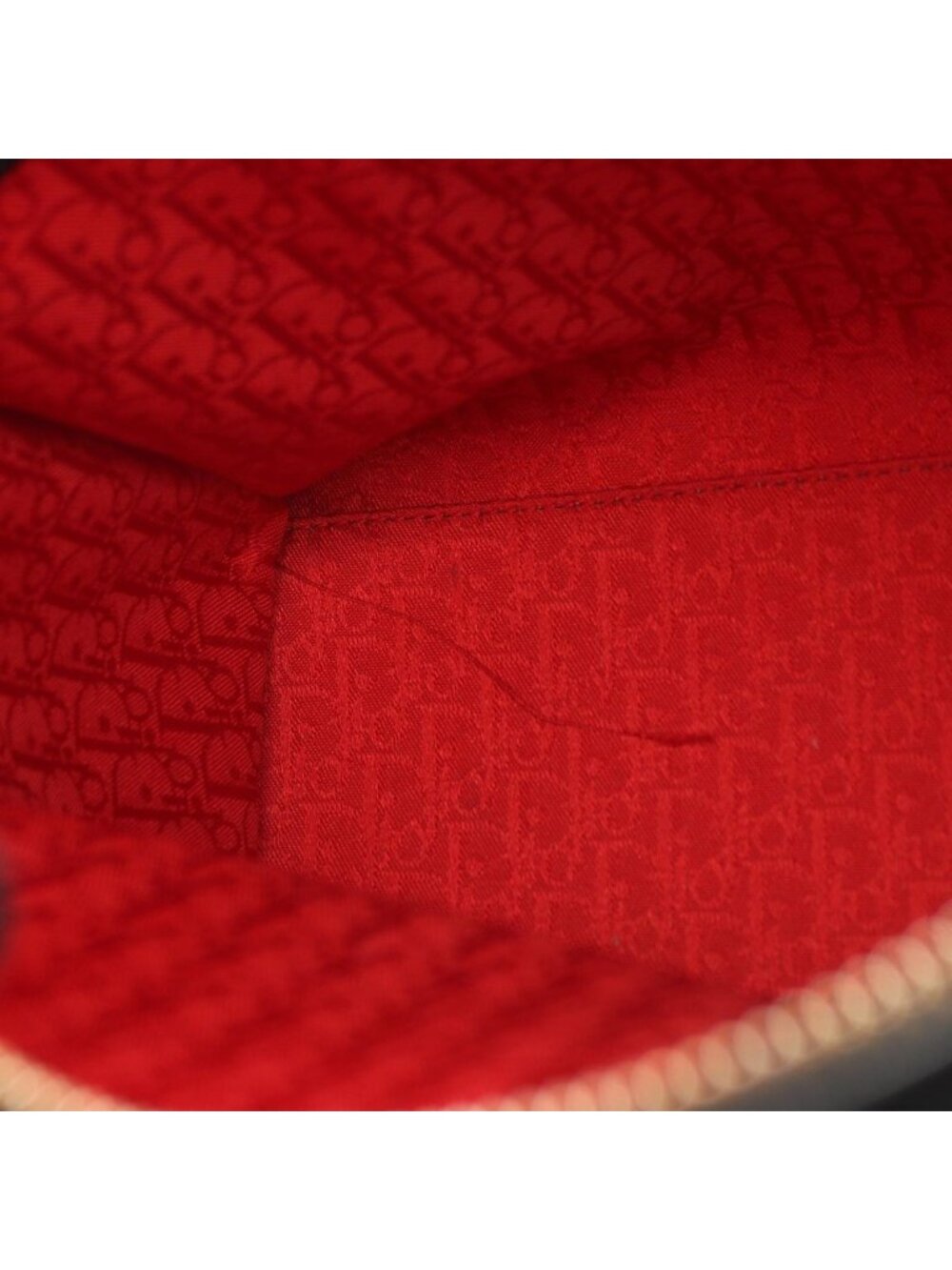 Dior Handbag Large Cannage Black Leather 2-Way Tote - Picture 5 of 10